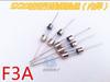 Fusible de tubo de vidrio de 5 x 20 mm con tapa simple y cable conductor, fusible de vidrio, tubo fusible