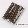 Clip de una palabra negro simple coreano para cabello embolsado Pinza para el cabello Femenina Linda Cabeza de Celebridad de Internet Pinza Ondulada Accesorios para el Cabello Venta al por Mayor