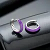 Brincos de Argola Cruzados de Zircônia Transfronteiriços para Homens, Brincos de Argola Lisos, Presilhas de Orelha de Raio, Pingentes de Orelha, Acessórios de Orelha para Mulheres, Amostra de Live do TikTok