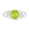 Venta caliente de transmisión en vivo: Anillo Vintage Corte Rosa con Diamante de Alto Carbono Super Brillante, Chapado en Oro Real, Anillo de Pétalo Moderno y Versátil