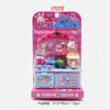 Conejo Rosa de una Palabra Herramientas Médicas para Niños Cocina Máquina Gashapon Serie Rompecabezas Mini Set Juguetes para Jugar en Casa Niñas