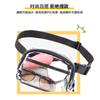 Riñonera Transparente Transfronteriza de PVC Impermeable Tipo Jelly Bandolera Bolsa Pequeña Verano Moda Exterior Deportes Casual Bolsa para Teléfono Móvil
