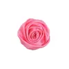 Headwear DIY, Sapatos, Chapéus, Roupas, Corsages, Acessórios, 3,5cm Flores de Rosa Tridimensionais de Tecido de Cetim