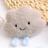 Pingente de Pelúcia Desenho Animado, Brinquedo de Comida Fofo, Pingente de Bolsa Nuvem, Chaveiro Alfinete, Broche de Joia, Pequenos Acessórios DIY