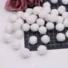 Pelota de Felpa Imitación Oso de Peluche de 1.5Cm x 2Cm, Bola de Hilo de Lana Imitación, Bola con Cabeza de Perro, Accesorios para el Cabello Hechos a Mano para Bricolaje, Cuerda para el Cabello, Accesorios de Joyería
