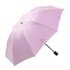 Paraguas automático manual plegable a prueba de lluvia para hombres, mujeres y estudiantes, doble uso para sol y lluvia, portátil, protección solar, protección UV