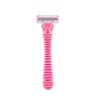 Afeitadora Manual para Mujeres, Específicamente para Vello de Axilas, Vello de Piernas, Partes Íntimas y Depilación de Vello Púbico, Afeitado Rápido Rosa de Cuerpo Completo