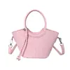 Bolso de Cubo Casual Sencillo 2026 Nuevo Estilo Coreano Moda Bolso de Hombro para Viajar Bolso Cruzado Elegante de Nicho para Mujeres