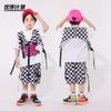 Crianças 1 de junho Roupas de moda hip-hop infantil Meninos e meninas Moda hip-hop Marca Roupas de performance Roupas de performance hip-hop infantil Terno solto