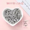 Retención de Color Alta Calabaza Sólida Boca Curva Colgante Accesorios para Joyería DIY Incrustado con Flor de Zirconio Soporte para Flores Accesorios para Colgante de Calabaza