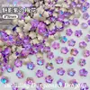 Joyería para Uñas con Forma de Flor de Ciruelo de 8 mm, Punta Diamantada Super Brillante, Diamante Especial para Uñas, Joyería de Cristal para Uñas, Material para Uñas Portátil, Venta al por Mayor