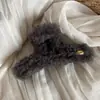 Color Macarrón Clip de Navidad Rojo Nuevo Clip Tiburón de Alta Gama en la Parte Posterior de la Cabeza con Pinzas Grandes para el Cabello y Accesorios para el Cabello