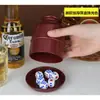 Vaso Sacudidor de Dados con Base Vaso de Dados Bar Discoteca KTV Sacudidor de Dados Vaso de Dados para Apuestas Engrosado Set de Dados de Colores