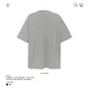 Camiseta de Manga Corta para Hombre 250g Algodón Puro Pesado Estilo Retro Americano Estampado de Retrato Tendencia Transfronteriza Nueva Holgada Exportación al por Mayor