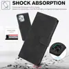 Adecuado para funda de teléfono Apple 18, funda de cuero tipo cartera anticaída para teléfono Samsung S25 EDGE, funda de teléfono Samsung A36
