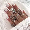Joyería popular transfronteriza europea y americana, anillo de oro nuevo, diseño minimalista de nicho, sensación de alta gama, anillo de lujo ligero, joyería para mano de mujer, plata