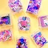 Nuevo Portalápices de Acrílico para Grupo Femenino y Masculino de Kpop, Caja para Bolígrafos, Transfronterizo Tk Us Estilo Caliente Almacenamiento de Papelería 10cm