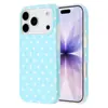 Adecuado para funda de teléfono de lunares para iPhone 17, funda suave de cobertura total IMD de lunares para Samsung S24, Apple 15 Pro