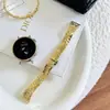 Aplicable a la Correa del Reloj Huawei GT6 Extraordinaria Mismo Estilo Hebilla de Mariposa con Pedrería Correa de Reloj de Metal para Mujer Lujo Ligero Gama Alta 18mm