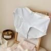 Ropa interior de algodón para mujer, antibacteriana, con entrepierna extendida, de cintura media, categoría A, de algodón para bebés, tallas grandes, venta al por mayor para niñas y mujeres.