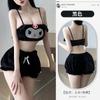 Pijama de perro Yugui, linda chica japonesa suave, lencería sexy, traje de pasión caliente, generación de cabello 2456