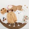 Traje de Escalada Triangular Súper Lindo de Verano sin Mangas para Niños Pequeños, Estilo Occidental, para Bebé, de Dibujos Animados, Ropa Exterior, Bolsa, Ropa para Gorditos