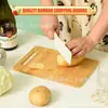 Nanzhu Tábua de Corte Dupla Face para Cozinha Doméstica à Prova de Mofo Tábua de Corte Vertical para Cozinha Tábua de Corte de Madeira para Frutas e Legumes