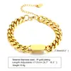 Pulsera Delgado Apilada de Cadena Cruzada Europea y Americana de Acero Inoxidable Pulsera Ojo de Diablo Oro de 18K Personalizada Accesorios Simples 0
