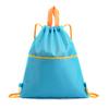 Mochila con Cordón de Doble Hombro 210D, Todos los Colores en Stock, Bolsa para Guardar Zapatos, Bolsa de Almacenamiento con Cordón, Bolsa Colorida de Poliéster con Cordón