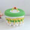 Cesta de Almacenamiento Transfronteriza Recuerdo Luna de Miel Bebé Fiesta de Cumpleaños Pastel de Boda Dulces de Boda Canasta de Almacenamiento de Huevos de Boda Caja de Almacenamiento