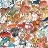 [Colección] 50 pegatinas transparentes de PET de doble cara para graffiti para decoración, álbumes de recortes DIY y pegatinas para fundas de teléfono, al por mayor