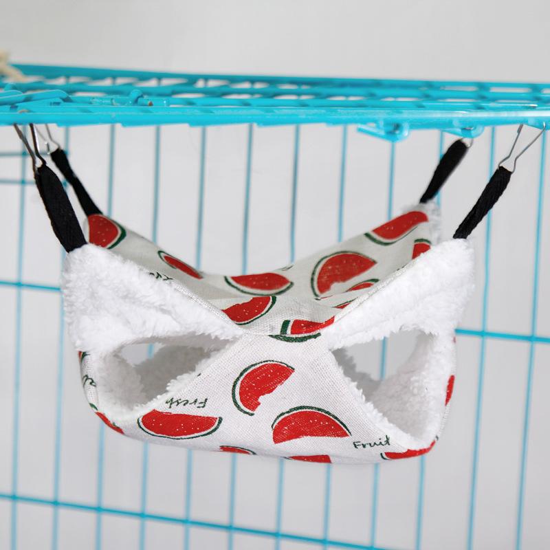 小宠吊床--西瓜-绒款--双层--SKU