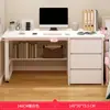 Mesa de computadora escritorio hogar moderno simple con cajón escritorio mesa y silla combinación dormitorio mesa de estudio para estudiantes