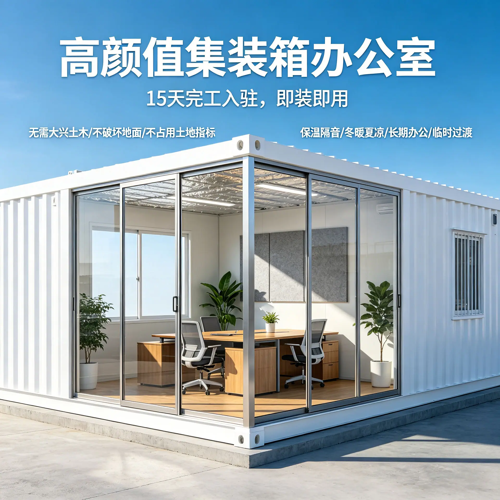 集装箱小屋质感设计-(1)