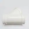 110 * 75tee oblicua de drenaje upvc DN100 * 65tee oblicua de pvc 4*2-1/2 pulgada tee oblicua de pvc