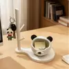 Organizador Criativo Fofo de Urso para Chaves de Casa com Armazenamento para Decoração de Entrada, Gabinete de TV, Sala de Estar, Decoração de Sapateira