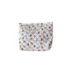 3611 Bolsa de Mão Acolchoada Estilo Coreano Desenho Animado Flor Urso Bolsa de Armazenamento Portátil Grande Capacidade Bolsa de Maquiagem Feminina