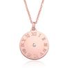 Fabricante Directo Collar Personalizado de Acero Inoxidable con Nombre en Letra Inglesa, Colgante de Cadena para Clavícula de Acero de Titanio para Mujeres