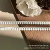 Em estoque Novo Lolita Bordado Solúvel Em Água Lace Leite Seda Único Lado Flor Onda Lace Lace Código De Barras