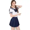 Menglu Nuevo Producto Estilo Japonés y Coreano Uniforme de Estudiante Set Uniforme de Estudiante Femenino Uniforme Jk Traje de Marinero Una Pieza Envío Directo