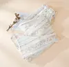 Pantalones de pijama de algodón de nuevo estilo para mujer, estilo fino de verano, pantalones de pierna ancha de gasa de doble capa estilo pastoral, pantalones holgados para casa que se pueden usar afuera