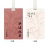 Película de Fragancia de Té Perfume de Interior Aromaterapia Fragancia Duradera Armario de Ropa Desodorización Doméstica Colgante Decoración Avanzada Tarjeta de Fragancia para Embarazadas y Bebés