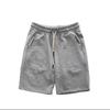 Marca de Moda 380g Color Sólido Algodón de Rizo Pantalones Cortos Venta al por Mayor Sueltos Deportivos Casuales Pantalones Cortos para Correr Estilo Delgado