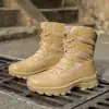 Zapatos de Talla Grande para Hombre 45 Dropshipping Zapatos de Caña Alta para Hombre Estilo Británico Botas Martin Botas de Trabajo para Viajes de Invierno al Aire Libre Otoño/Invierno