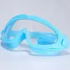 Óculos de Natação Infantis Anti-Asfixia, Anti-Embaçante, Alta Definição, Armação Grande, Equipamento para Brincadeiras Aquáticas e Rafting