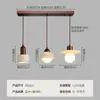 Lustre de Arte em Madeira, Estilo Vintage Criativo para Mesa de Jantar Balcão de Bar Luz Decorativa, Novo Design Artístico Estilo Wabi-Sabi Restaurante Luz de Ferro