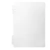 Cuaderno de Hojas Sueltas Abrible Deli Ha5-10 con Cubierta de PP, Diseño Transparente y Sencillo, Cuaderno de Puntos Clave para Estudiantes