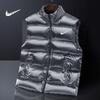 Chaqueta acolchada de algodón brillante nueva de otoño e invierno, chaleco para hombre, abrigo, chaqueta acolchada de algodón, chaqueta acolchada de algodón con cuello alto para hombre, abrigo cálido y grueso