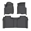 Adecuado para Chevrolet Silverado1500 Crewcab 2019-2025 Tapetes de Piso para Coche de TPE