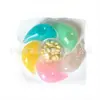 Perlas de Detergente para Ropa Yuanbao de Seis Cámaras, Perlas de Fragancia de Larga Duración, Fragancia de Larga Duración, Bolas de Lavado Seis en Uno Suavizantes y Quitamaquillaje, Varios Tipos de Perlas para Lavar